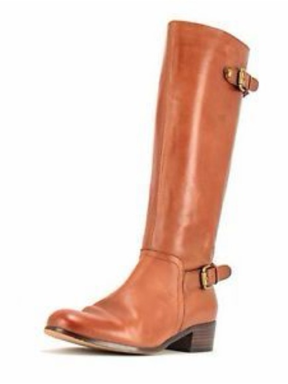Corso Como Tall Leather Buckle Boots